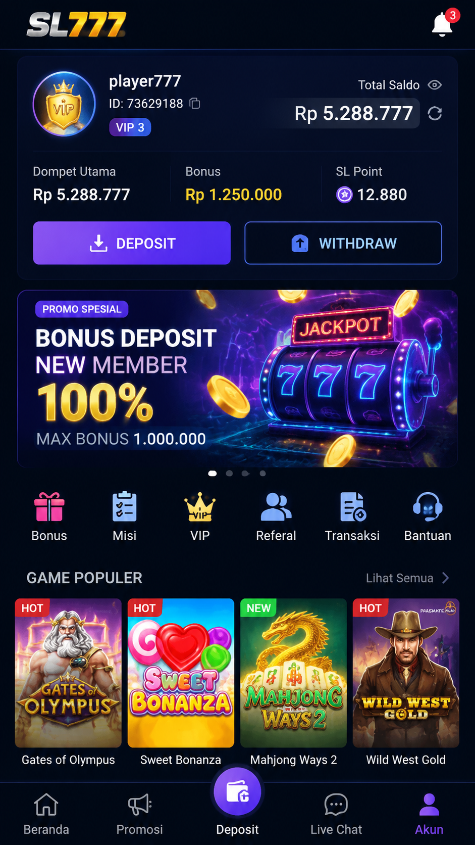 Screenshot 3 sl777